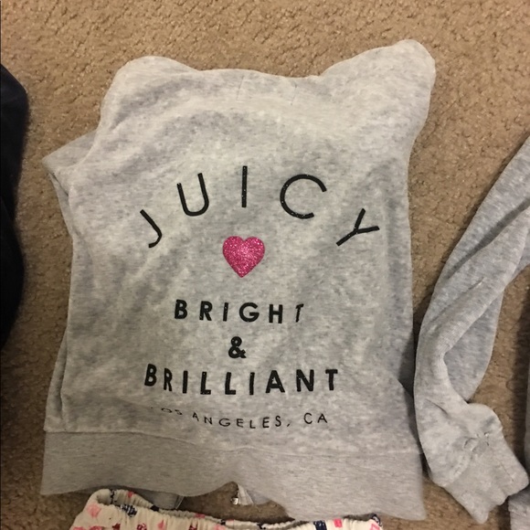 LOT OF JUICY COUTURE SWEAT OUTFITS & PJ BOTTOMS - Picture 3 of 7